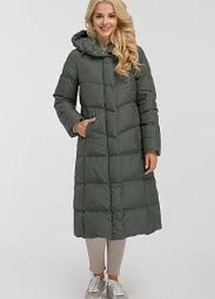 ☘️  зимнее стёганое пальто -куртка с капюшоном (не отстёгивается) ориентируйтесь исключительно на за6 фото