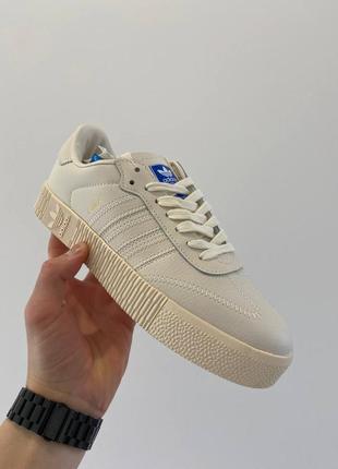 Кросівки adidas samba rose beige ✅