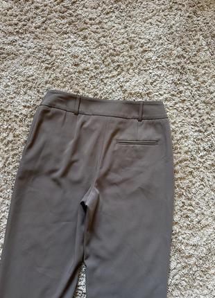 Штаны с высокой посадкой свободные прямые брюки завышенные6 фото