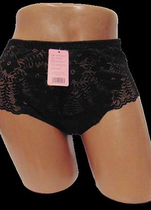 Труси бавовна teyi 30006 2xl чорні