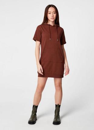 Туніка двунитка коричневого кольору