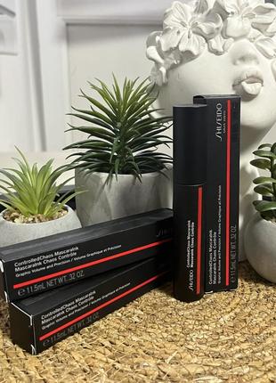 Оригінал shiseido controlled chaos mascaraink туш для вій оригинал туш для ресниц