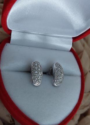 Пусети swarovski 3