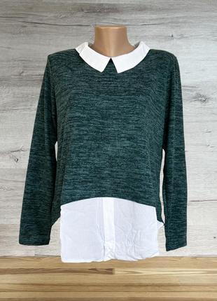 Светр з сорочкою (обманка)