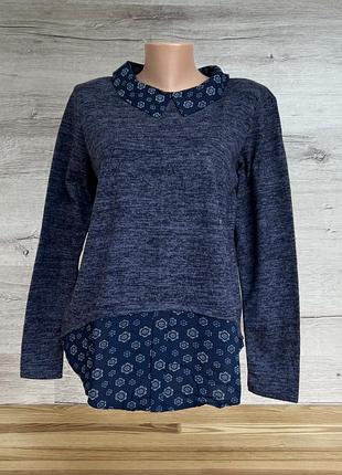 Светр з сорочкою (обманка)