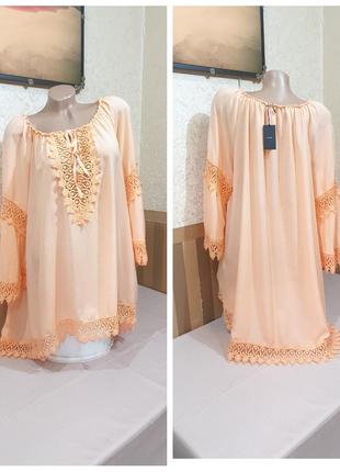 Блуза. made in italy. fox.