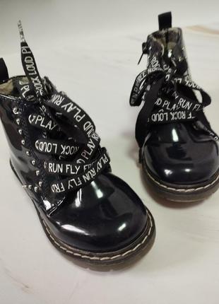 Лакированные ботиночки zara baby2 фото