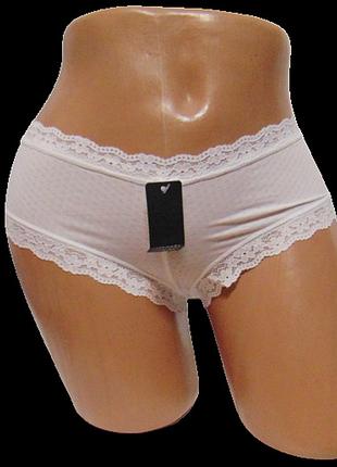 Трусики шортики nadizi 6081 xl белые