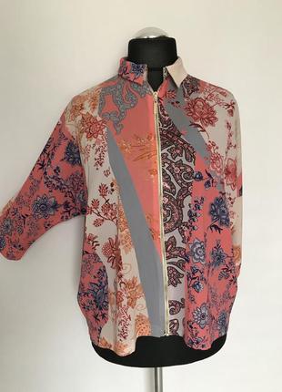 Женская нарядная кофта, блуза, туника на молнии. river island.2 фото