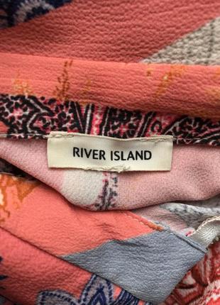 Женская нарядная кофта, блуза, туника на молнии. river island.7 фото