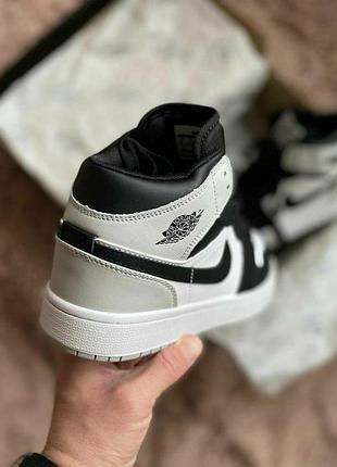 Nike air jordan 1 mid 
•black gray•2 фото