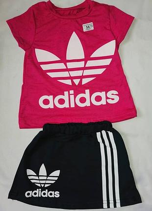 Літній комплект (футболка і спідниця)