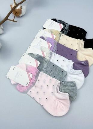 Женские качественные носки в ассортименте. акция 12+1пара в подарок2 фото