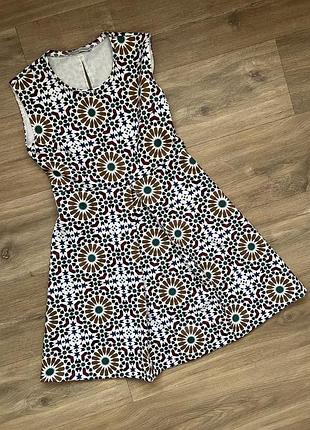 Сукня zara геометричний принт