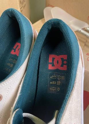 Жіночі шкіряні кеди на платформі dc shoes trase platform6 фото