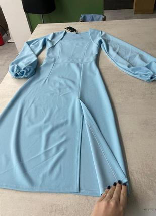 Роскішна сукня з розрізом3 фото