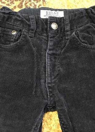 Брюки, джинси zara baby вельветові для хлопчика 1.5-2года5 фото