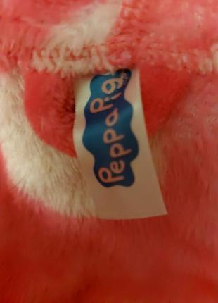 💜💕💖 мягкий флисовый халатик peppa pig 8