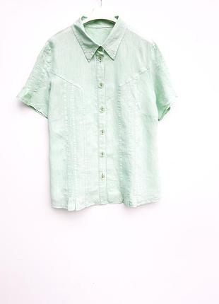 Блузочка с коротким рукавом блузка натуральная