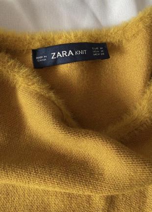 Zara великолепная горчичная мини юбка2 фото