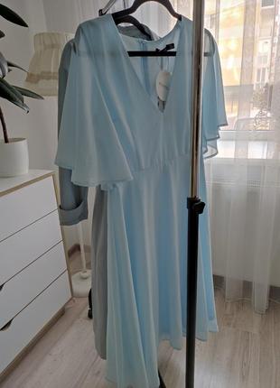 Шифоновое платье 36 г.