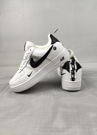 Nike air force 1 '82 lv8 white&black6 фото