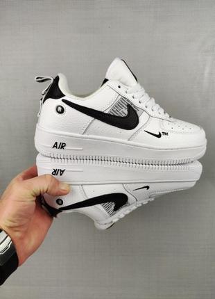 Nike air force 1 '82 lv8 white&black3 фото
