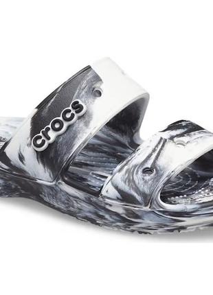 Слайди crocs classic marbled, м10, м112 фото