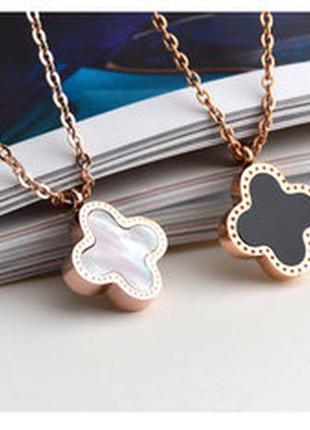 Кулон van двусторонний роз.золото