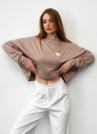 Світшот бежевий 8810 2