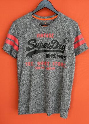 Superdry оригинал мужская футболка размер s б у