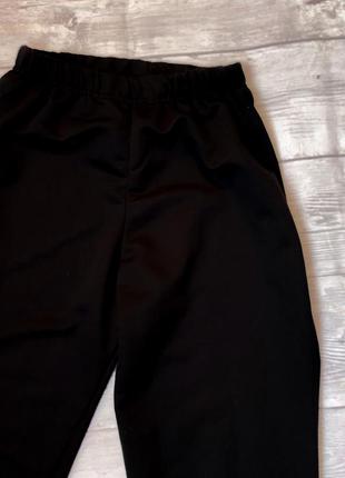 Спортивний костюм укорочена коротка кофта з капюшоном на змійці штани джогери висока посадка манжет5 фото