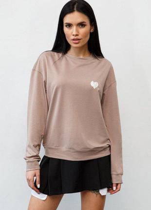 Світшот бежевий 8804