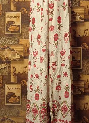 Літні легенькі віскозові штани zara,p.m,морокко