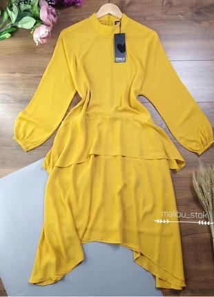 Шифонова міді сукня 2