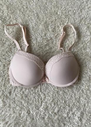 Пудровий бюстгальтер білизна