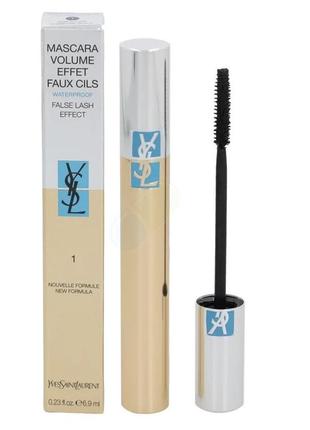 Водостійка туш для вій ysl yves saint laurent volume effet faux cils waterproof