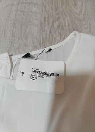 Нова блузка з вишивкою біла6 фото