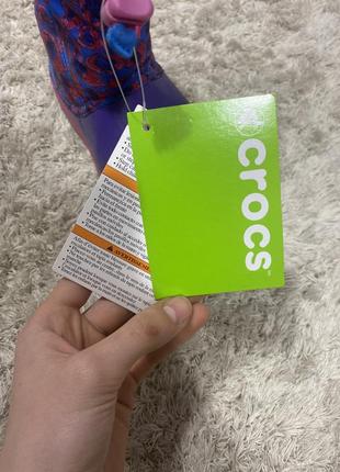 Сапоги, девчачьи, crocs3 фото