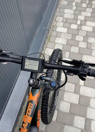 Електровелосипед cubic-bike 27.5" fantom 500 watt lcd 18a 10ah 48v7 фото