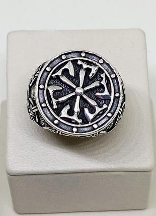 Перстень серебряный "коловрат" 22 12,13 г