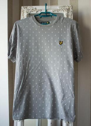 Мужская футболка lyle scott xxl oригинал new!