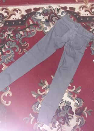 H&amp;m джинсы серые3 фото