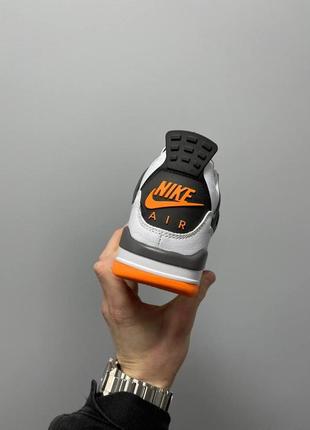 Жіночі кросівки nike air jordan 4 moser notoriety grey mustard / smb4 фото