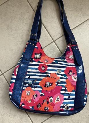Сумка яскрава брендова illi monde канада яскрава і стильна