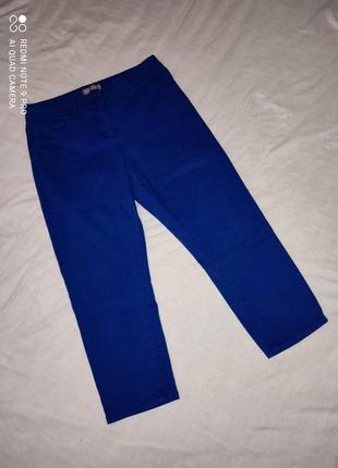 Бриджі джинсові сині1 фото