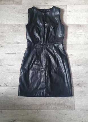 Сукня еко шкіра
