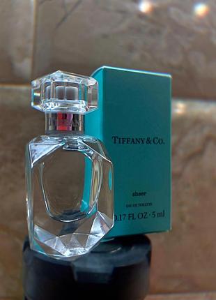 Мініатюра tiffany&co sheer 5 ml