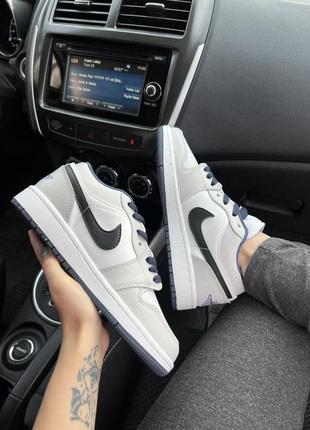 👟jordan low grey black swoosh👟