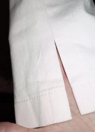 Стрейч-коттон,нежно-розовые,зауженные джинсы с вышивкой-стразиками,мега батал6 фото